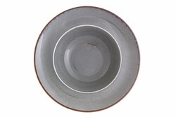  - Porland Seasons Koyu Gri Çukur Tabak 30cm