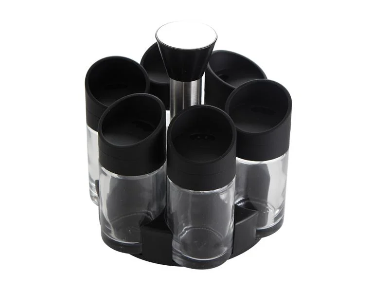  - Porland Soft Siyah Baharatlık Takımı 7 parça 