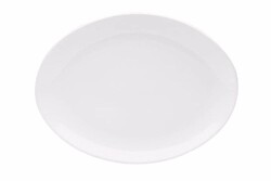  - Porland Soley Beyaz Kayık Tabak 24cm