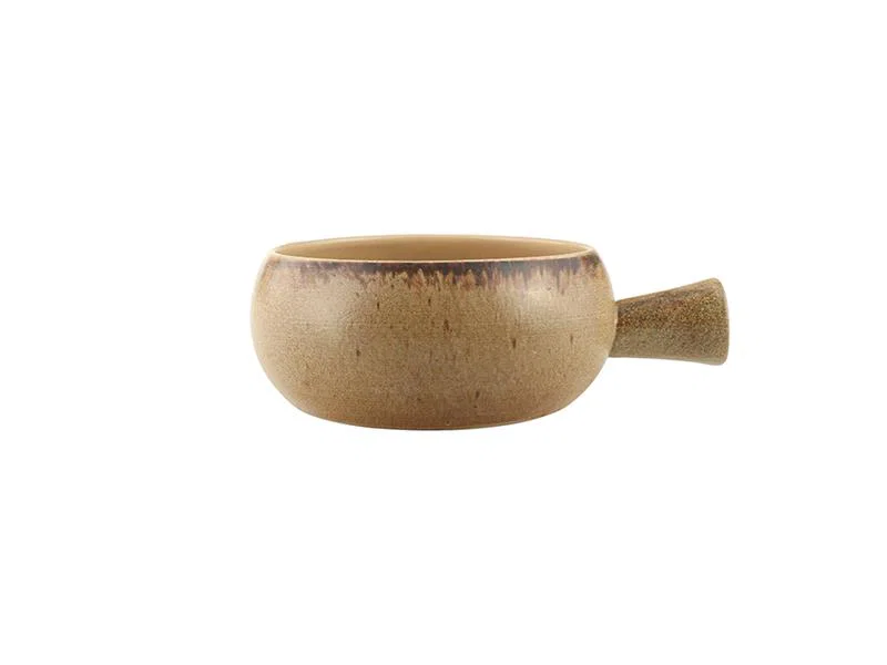 Porland Stoneware Natura Saplı Sunum Kasesi 14cm 