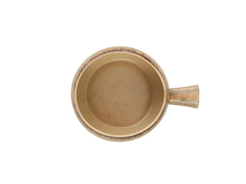 Porland Stoneware Natura Saplı Sunum Kasesi 14cm - Thumbnail