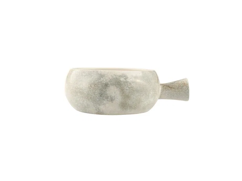Porland Stoneware Selene Saplı Sunum Kasesi 14cm 
