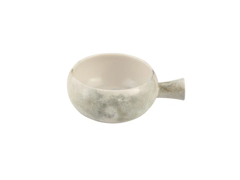 Porland Stoneware Selene Saplı Sunum Kasesi 14cm 
