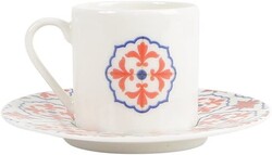  - Porland Tiles Desen2 Tabaklı Kahve Fincanı 90cc