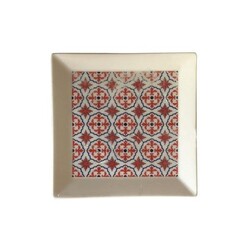 - Porland Tiles Düz Tabak 18 Cm