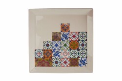  - Porland Tiles Düz Tabak 27Cm