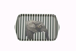  - Porland Wild Life Elephant Tepsi 23Cm