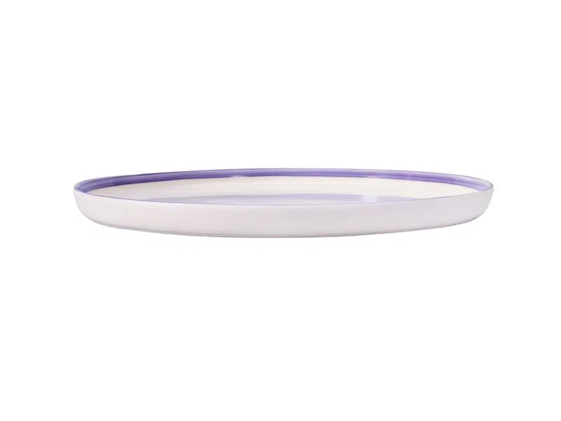 Ruby Doğa Lila Düz Tabak 27cm 