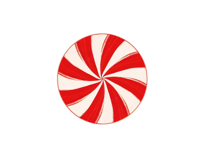 Ruby Ribbonia Düz Tabak 21cm 