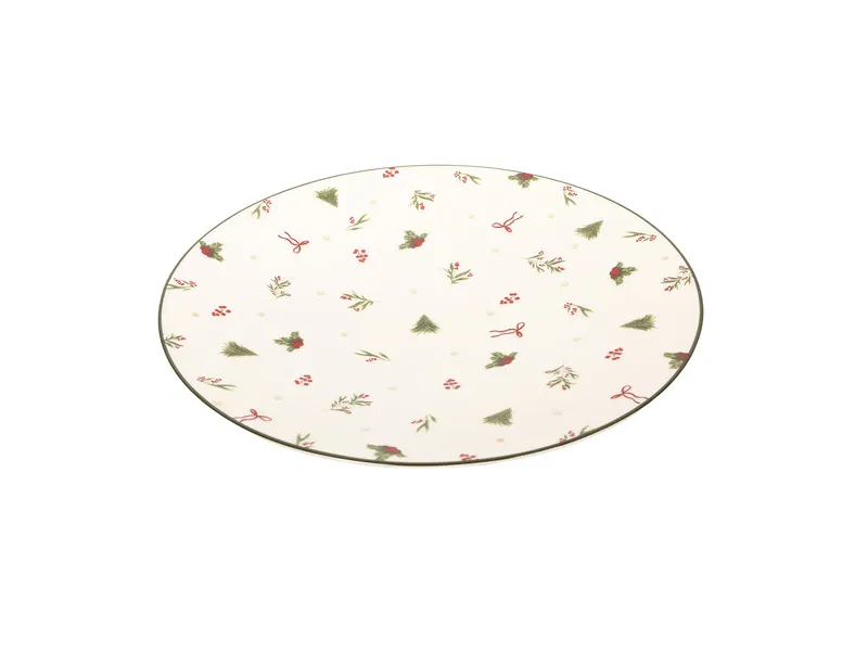  - Ruby Ribbonia Düz Tabak 27cm 