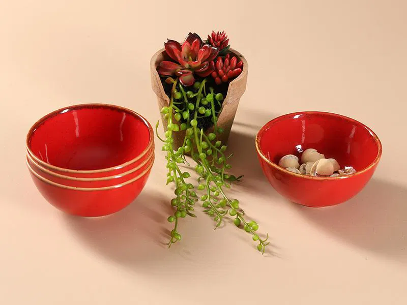 Ruby Seasons Kırmızı Kase 12cm 