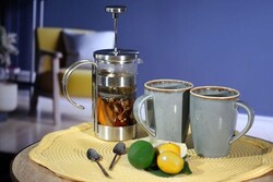  - Ruby Seasons Koyu Gri 2li Kupa Seti 260cc