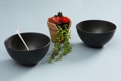  - Ruby Seasons Siyah 2li Kase 16cm