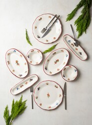  - Rustik Grace Fulya Kahvaltı Takımı 14 Parça